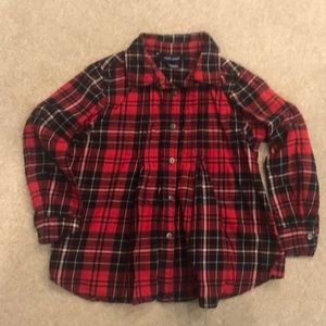 Girls plaid Ralph Lauren Shirt